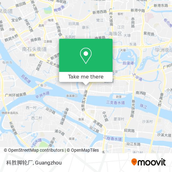 科胜脚轮厂 map