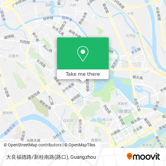 大良福德路/新桂南路(路口) map