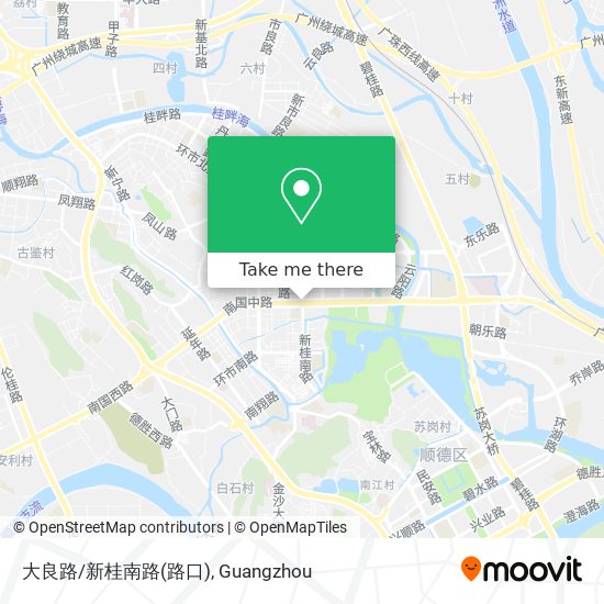 大良路/新桂南路(路口) map