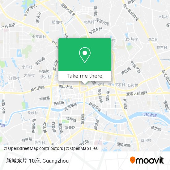 新城东片-10座 map