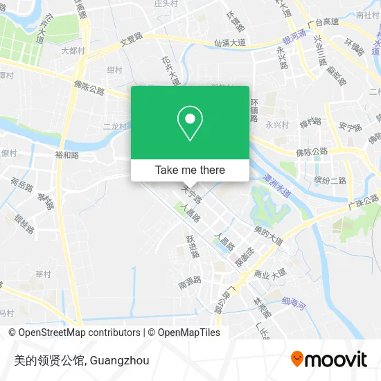 美的领贤公馆 map