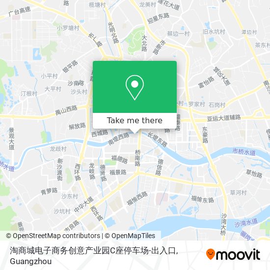 淘商城电子商务创意产业园C座停车场-出入口 map
