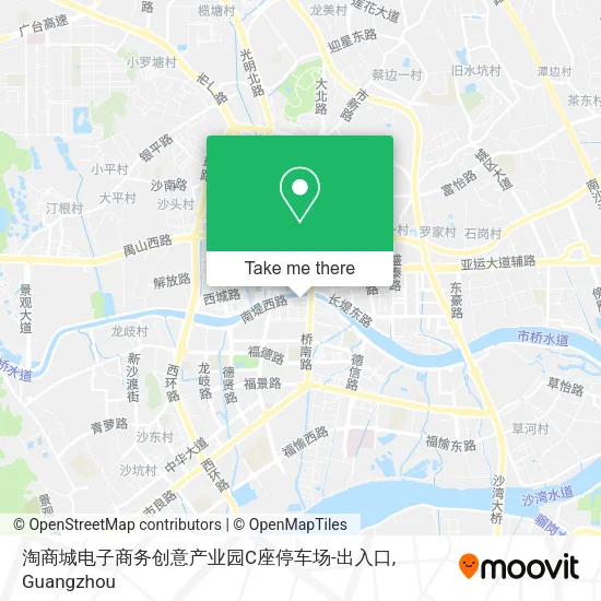 淘商城电子商务创意产业园C座停车场-出入口 map