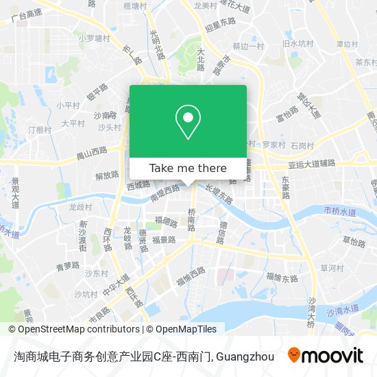 淘商城电子商务创意产业园C座-西南门 map