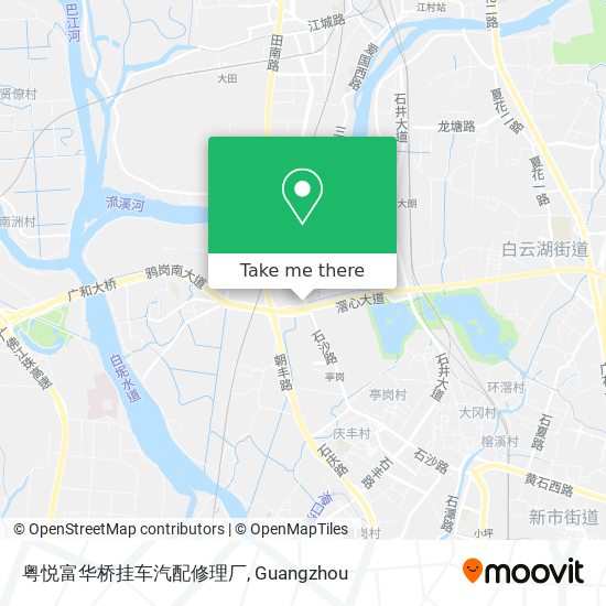 粤悦富华桥挂车汽配修理厂 map