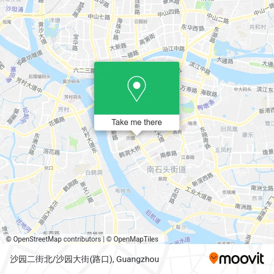 沙园二街北/沙园大街(路口) map