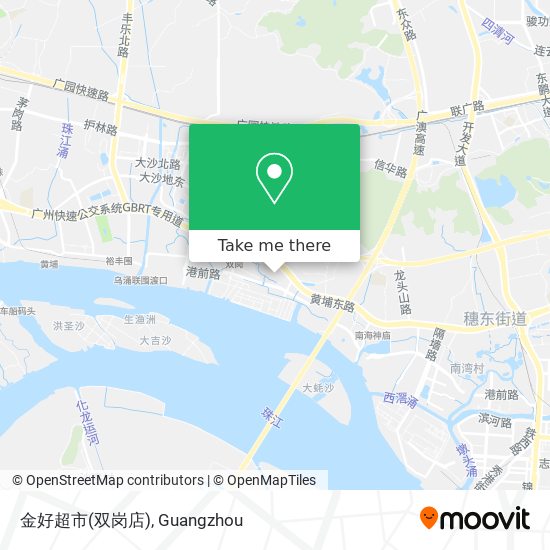 金好超市(双岗店) map