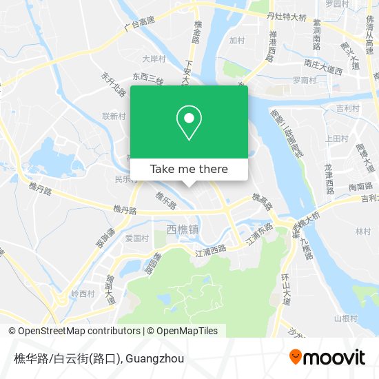 樵华路/白云街(路口) map