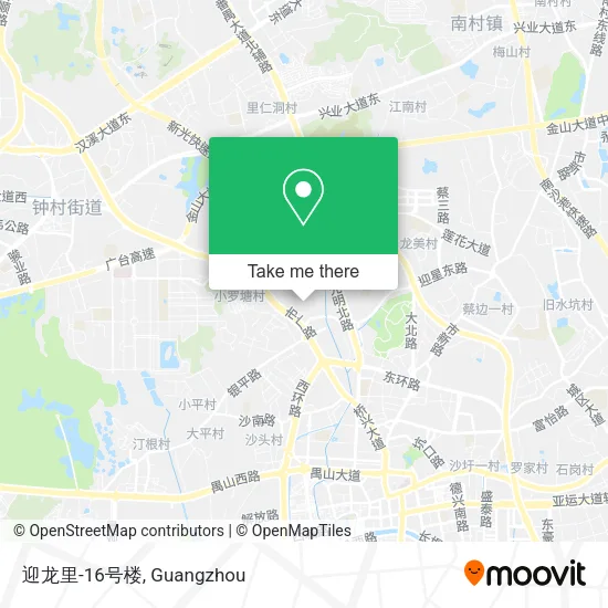 迎龙里-16号楼 map