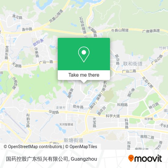 国药控股广东恒兴有限公司 map