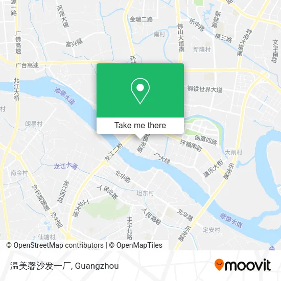 温美馨沙发一厂 map