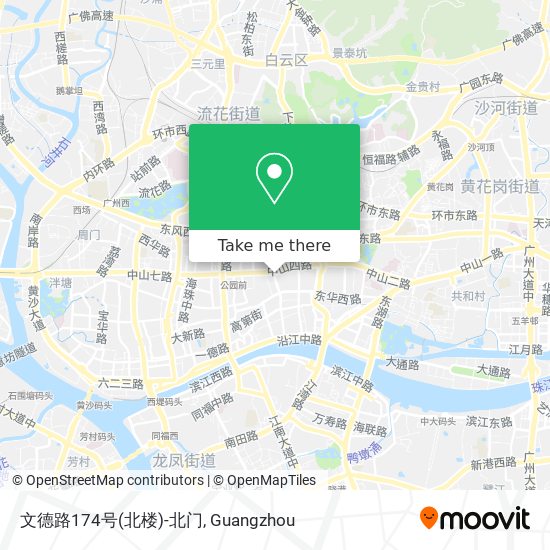 文德路174号(北楼)-北门 map