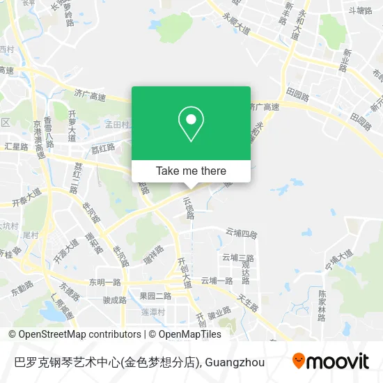 巴罗克钢琴艺术中心(金色梦想分店) map