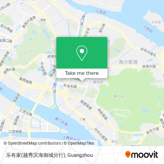 乐有家(越秀滨海御城分行) map