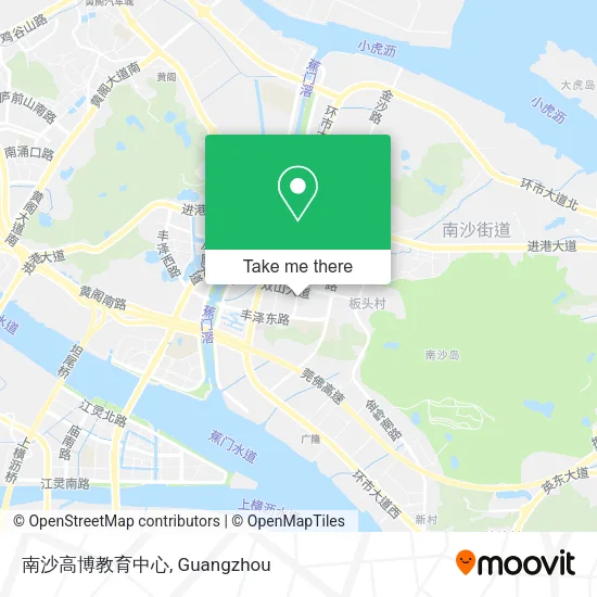 南沙高博教育中心 map