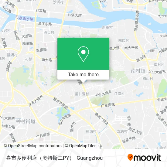 喜市多便利店（奥特斯二PY） map