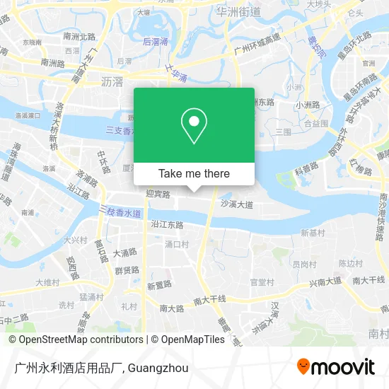 广州永利酒店用品厂 map