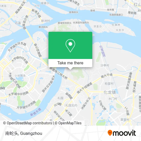 南蛇头 map