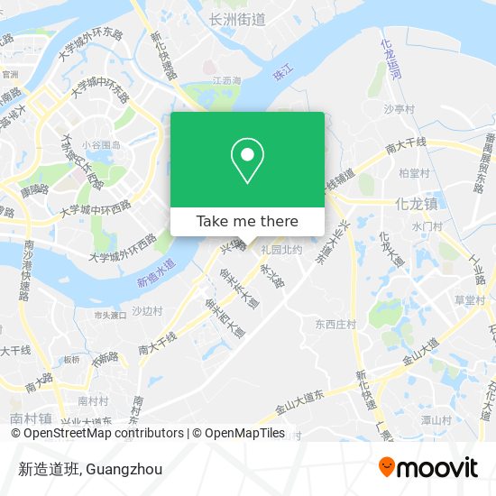 新造道班 map