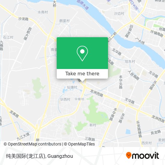 纯美国际(龙江店) map