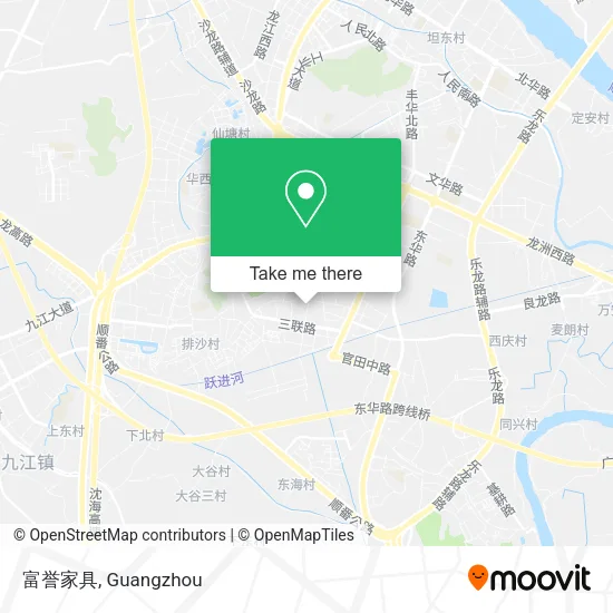 富誉家具 map