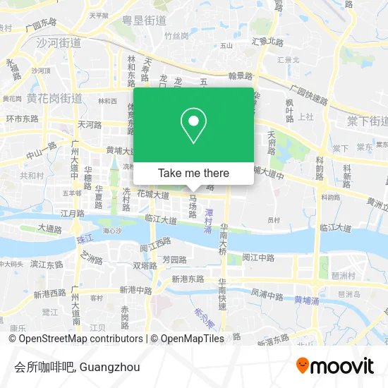 会所咖啡吧 map