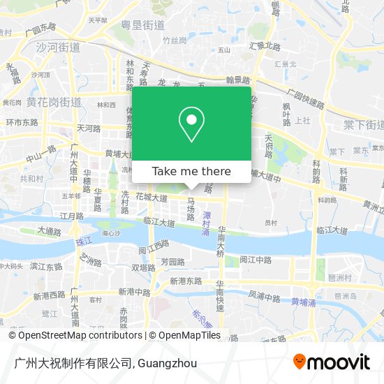 广州大祝制作有限公司 map