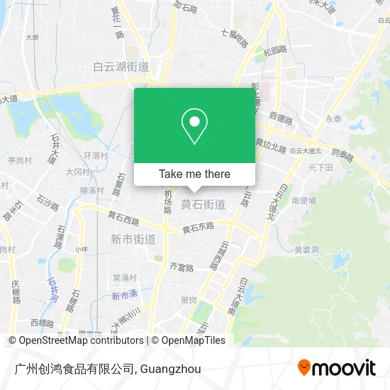 广州创鸿食品有限公司 map