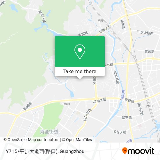 Y715/平步大道西(路口) map