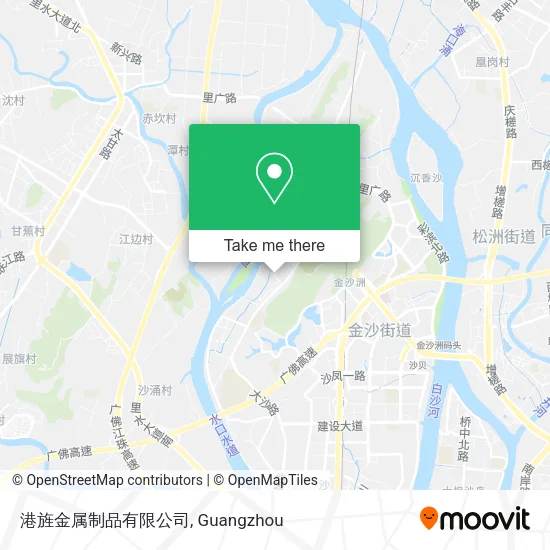 港旌金属制品有限公司 map