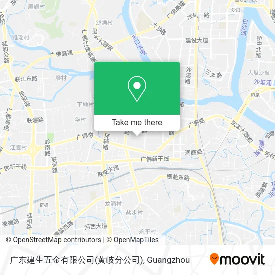 广东建生五金有限公司(黄岐分公司) map