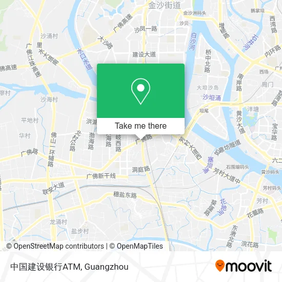 中国建设银行ATM map