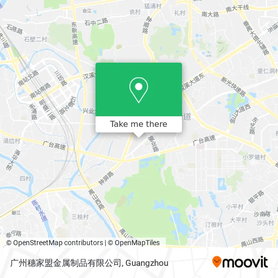广州穗家盟金属制品有限公司 map