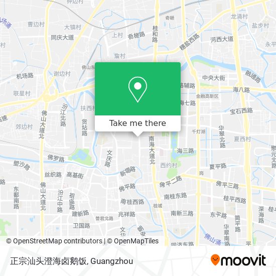 正宗汕头澄海卤鹅饭 map
