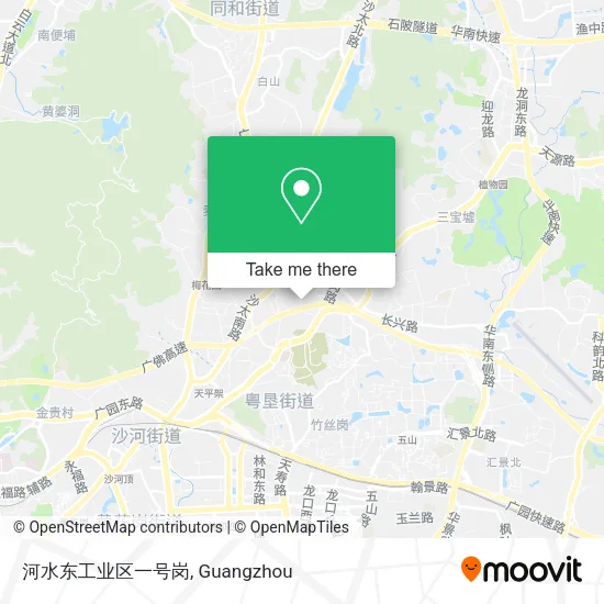 河水东工业区一号岗 map