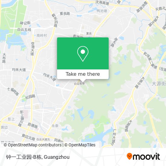 钟一工业园-B栋 map