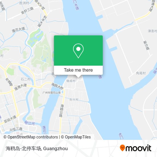 海鸥岛-北停车场 map