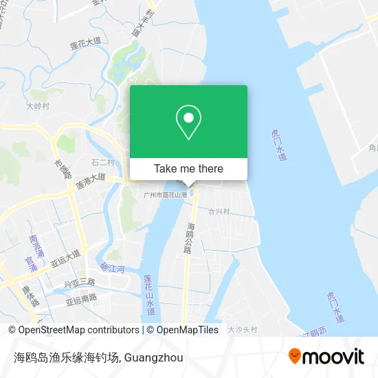 海鸥岛渔乐缘海钓场 map