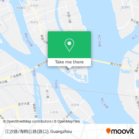 江沙路/海鸥公路(路口) map