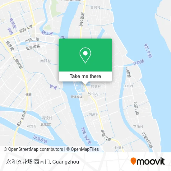 永和兴花场-西南门 map