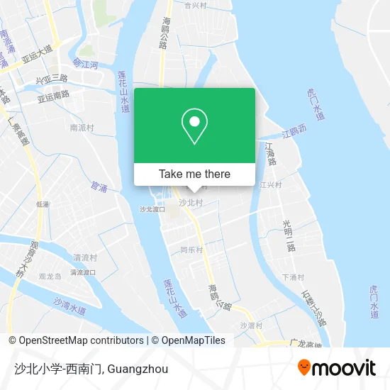 沙北小学-西南门 map