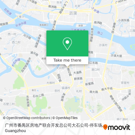 广州市番禺区房地产联合开发总公司大石公司-停车场 map