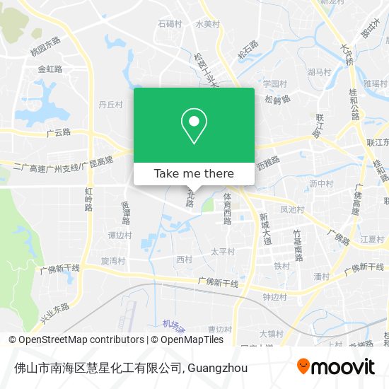 佛山市南海区慧星化工有限公司 map