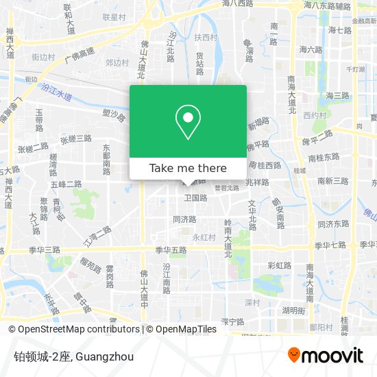 铂顿城-2座 map