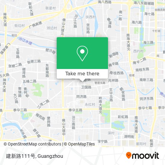 建新路111号 map