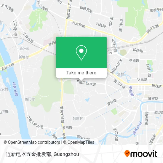 连新电器五金批发部 map
