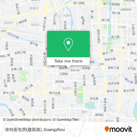 肯特面包房(建新路) map