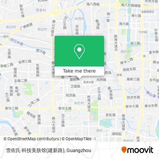 雪依氏·科技美肤馆(建新路) map
