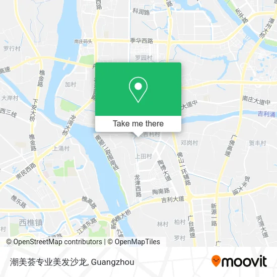 潮美荟专业美发沙龙 map