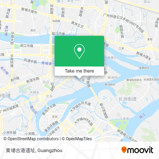 黄埔古港遗址 map